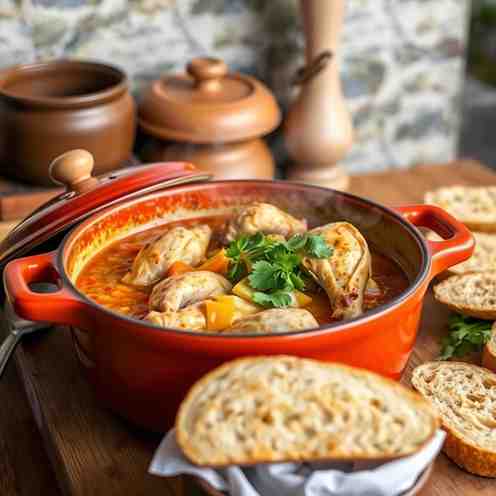 Cuban Chicken Fricassee Recipe - Stew